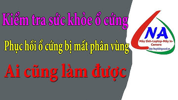 test check kiểm tra tốc độ ổ cứng ssd, hdd xem có bị lỗi hay không, phục hồi phân vùng ổ cứng