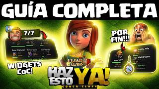 Por Fin Widgets Gratis Y Notificaciones Inteligentes Para Las Mejoras De Clash Of Clans