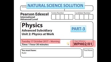 Edexcel IAL physics unit 2 Oct 17 part 3