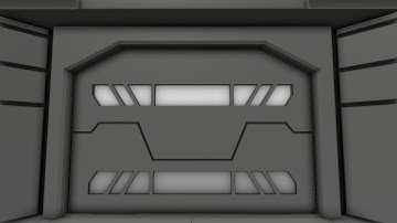 Modular Sci-Fi Set Wip 51 Blender 2.75a - Animated sci-fi doors