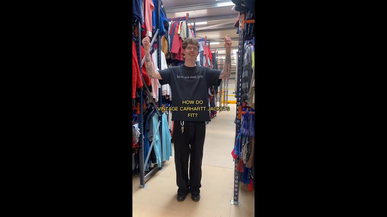 Vintage Carhartt Jacket Try On