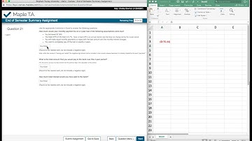 End of Semester Summary Question #21