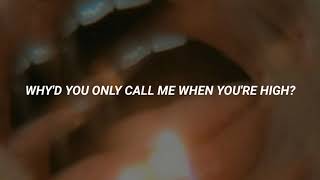 arctic monkeys - why'd you only call me when you're high? (subtitulada al español)