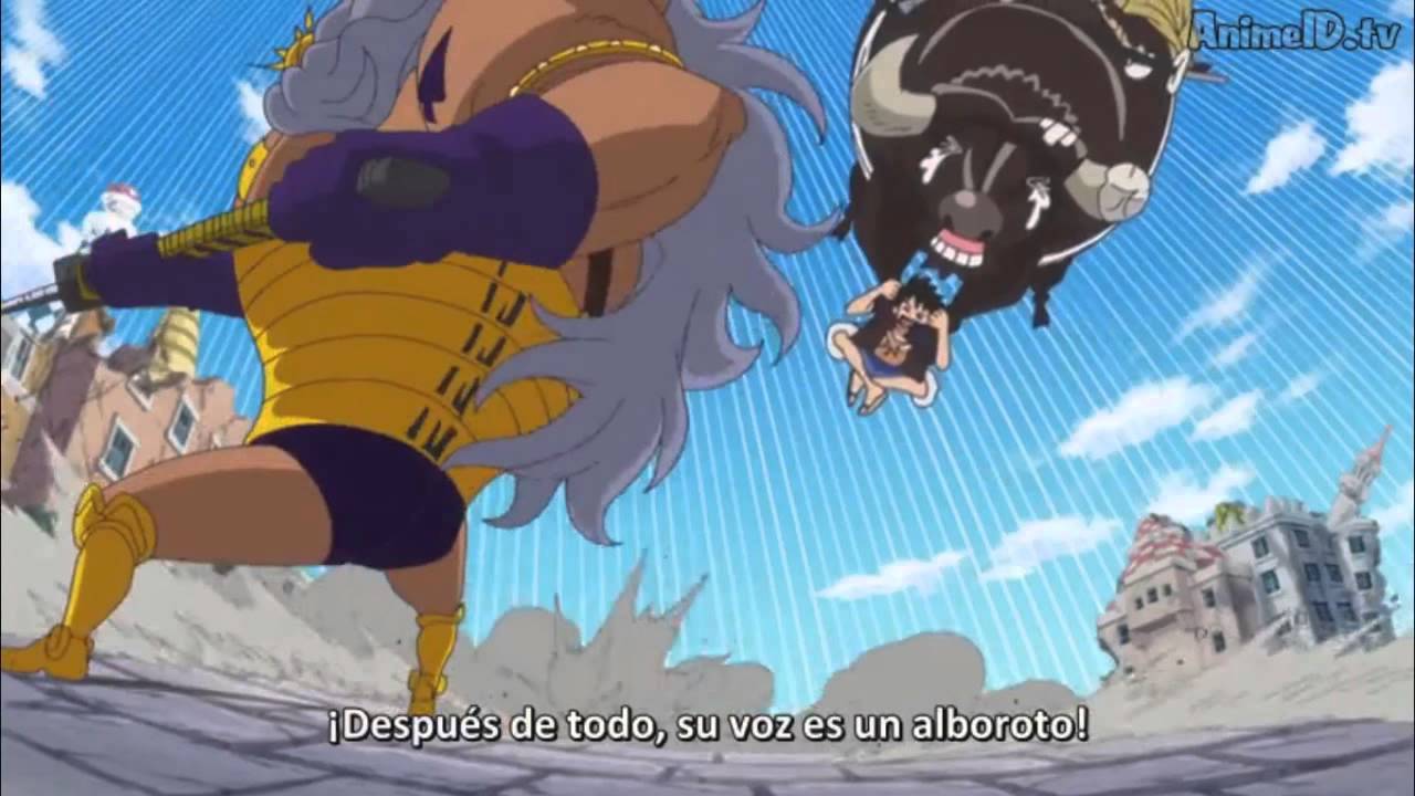 Zoro Vs Pica One Piece Capitulo 685 Youtube