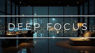 Famous Deep Focus Instantly | Zero Distraction Night Workspace Wealth