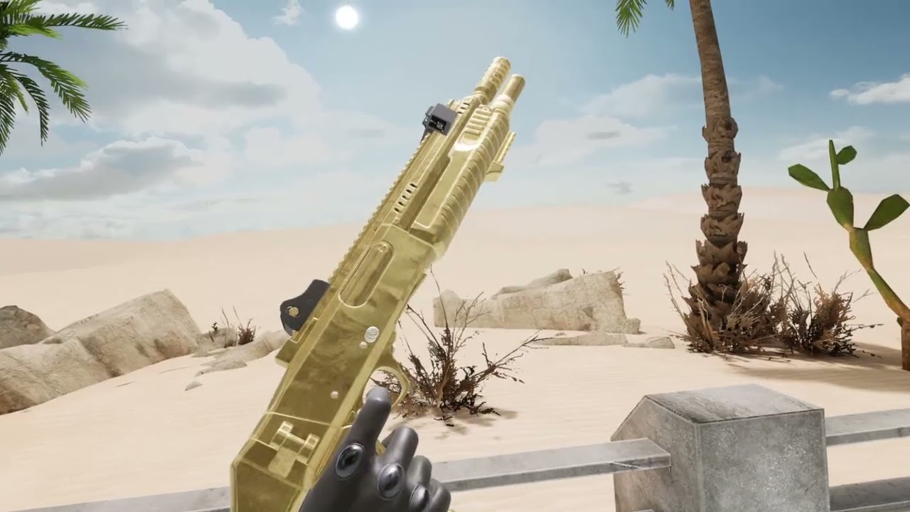 [VAIL VR] All Golden Weapons Skin Showcase