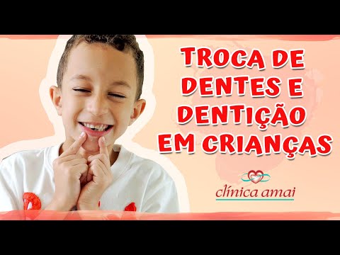 Vídeo: Mudança De Dentes Em Crianças
