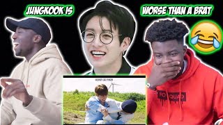 Jungkook Being a lil BRAT (REACTION) | FO Squad Kpop