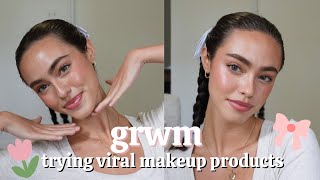 Trying VIRAL makeup products | LETS CHAT AND PLAY WITH MAKEUP