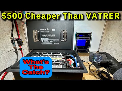 ENERVOL 48V 105Ah Golf Cart Battery Review & Teardown | ENERVOL 51.2V 105Ah LiFePO4 Battery