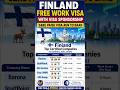 Jobs in Finland | Finland Work Visa for Indians #finland #finlandvisa