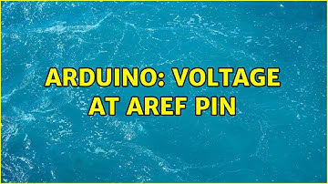 Arduino: Voltage at AREF pin