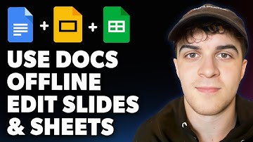 How to Use Google Docs Offline Edit Google Slides Offline & Google Sheets Offline (Full 2025 Guide)