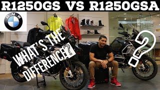 BMW R1250GS vs R1250GS Adventure! What's the difference!