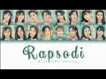 Jkt48  rapsodi  color coded lyrics inaeng