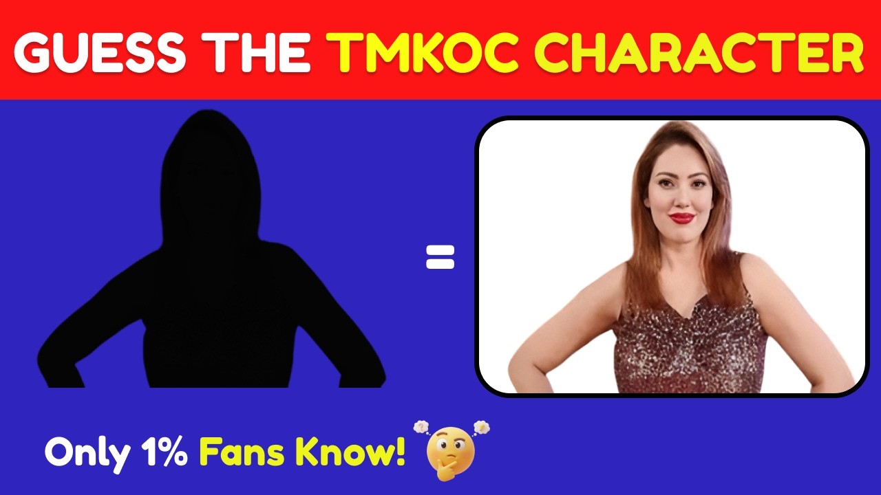 Guess the TMKOC Character by Shadow! 👤🕵️‍♂️ | Extreme 30 Characters Challenge! | Level: Hard