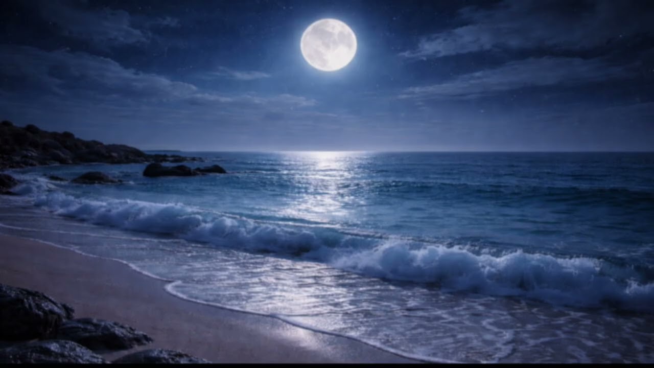 波の音でぐっすり眠れる｜Ocean Waves Sounds for Deep Sleep (3 Hours)