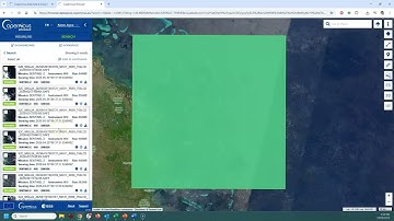 Downloading Sentinel satellite data from the Copernicus browser