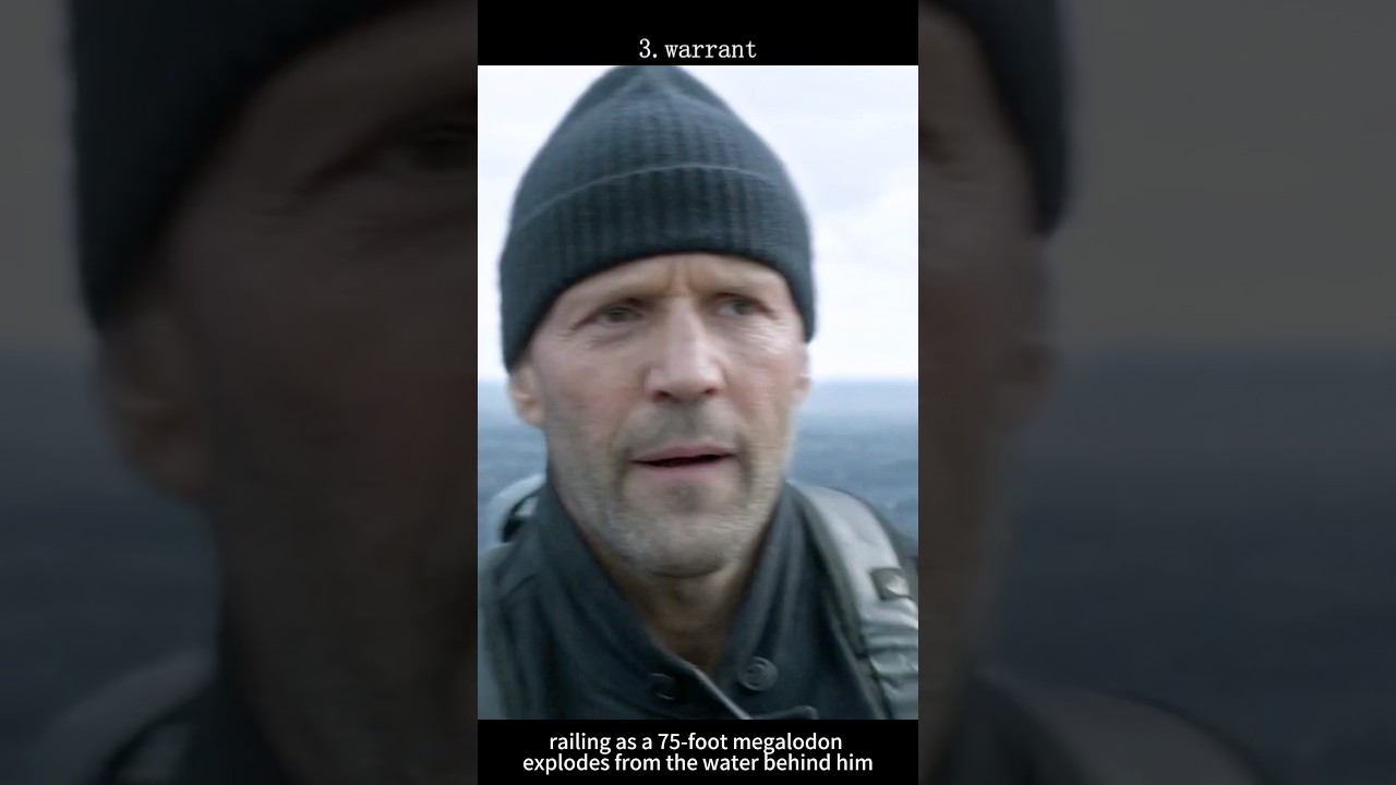 #movie #film Statham's Elegant Escape 🦈💨 | Outsmarting the Meg | Meg 2: The Trench