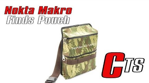 Nokta Makro Finds Pouch Unboxing