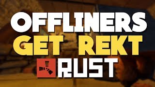 RUST | CLAN ATTEMPTS OFFLINE RAID AND FAILS (Rust Raiding & Base Defense)
