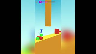 Blocks Stack Surfer - Jump on cubes - Level 17 #Shorts screenshot 5