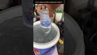 Cutting Glass With Water Feels Illegal 😳🧪