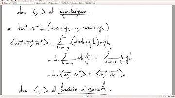 Chapitre 21   Produits scalaires usuels