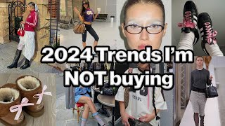 2024 trends im passing on (deinfluencing)