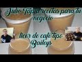 Licor de café tipo Baileys o kahlúa