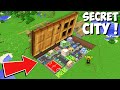 I opened BIGGEST DOOR AND FOUND NEW SECRET CITY in Minecraft ! NEW BIG PASSAGE !