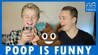 Poop is Funny
Lets see what you have to say about poop, together with some stuff you made for us! :)
PREVIOUS video: http://www.youtube.com/watch?v=L3KMjA3AxBw&list=PL_4m3_2pMgru3qQJ03dt0ktyXpG4QMNfT&feature=c4-overview-vl
We are two dutch guys from Amsterdam making films. Every monday is Milky Monday, where we give you a quick look inside our lives. Every friday is Filmy Friday where we upload a cool comedy film. AHYAYEUH!
TWITTER: http://www.twitter.com/cinemates
INSTAGRAM: http://instagram.com/cinemates
FACEBOOK: http://www.facebook.com/cinemates
E-mail: contact@cinemates.tv Poop is Funny
