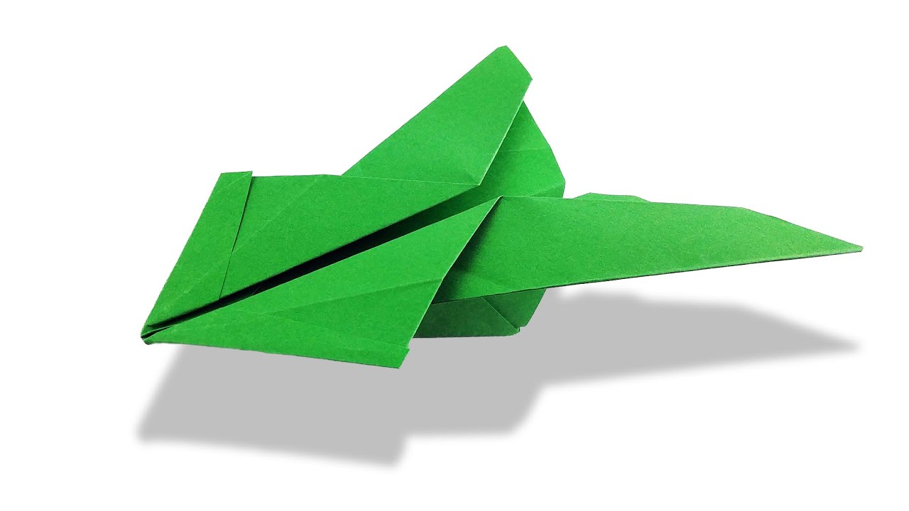 Jak Zrobić Pukawkę Z Papieru Samolot Z Papieru Daleko Latajacy || How To Make Best Paper Airplane