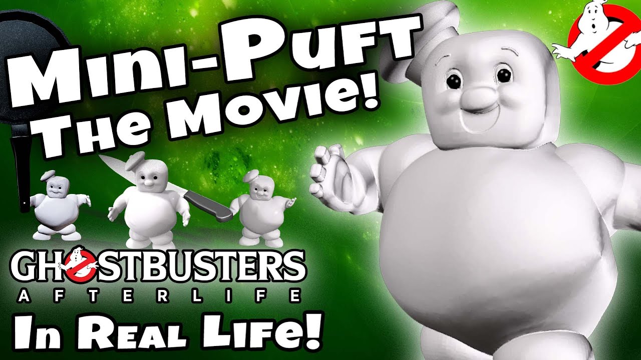 Mini-Puft THE MOVIE: GHOSTBUSTERS Afterlife IN REAL LIFE