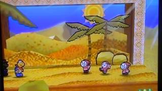 LTTG 100% on Paper Mario 64 part 17 The desert secrets three