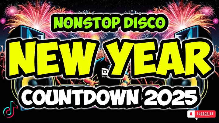 NONSTOP 2025 DISCO NEW YEAR COUNTDOWN PARTY MIX | DJR Remix