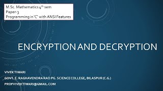 ENCRYPTION & DECRYPTION(application of an ARRAY) screenshot 2