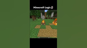 Minecraft logic mojang fast fix this🗿#shorts #minecraftlogic#funnylogic #guess #nexar #bome #adiaava