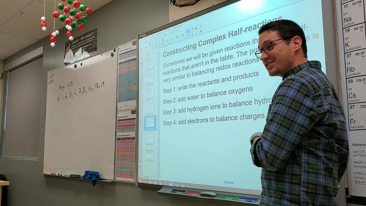 13-1-balancing-complex-half-reactions-in-acidic-solutions-youtube