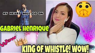 MY HEART WILL GO ON  (CELINE DION)  || GABRIEL HENRIQUE || REACTION!