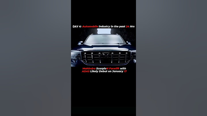 Mahindra Scorpio N facelift 2025