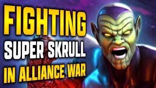 WOW SUPER SKRULL IN ALLIANCE WAR - MARVEL Strike Force - MSF