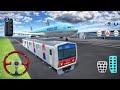 Train Driving on Airport Runway with Airplane 😲 | 3D Driving Class Gameplay 2026 | Car Driving Games