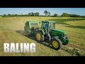 Baling First Cut Hay - Wisconsin