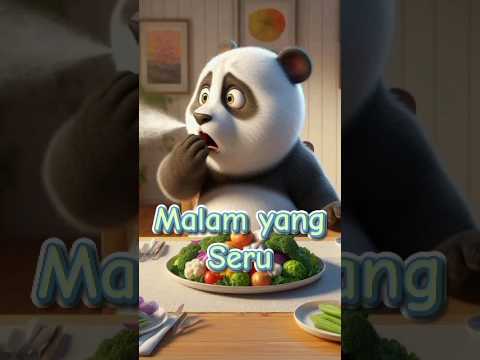 malam yang seru | #shorts #trending #funny #panda