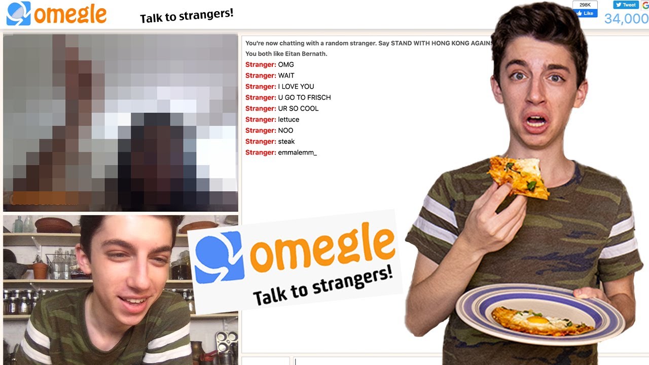 Strangers On Omegle Pick My Ingredients For Lunch | Eitan Bernath