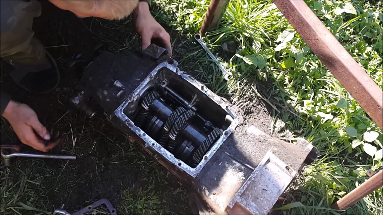 Разбор коробки ВАЗ 2106 - YouTube