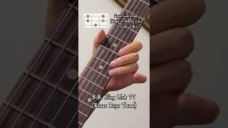 B.B. King Lick 11 from Blues Boys Tune | Get the latest Free Lick Drop with TAB + theory.