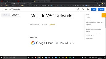 Qwiklabs: Multiple VPC Networks [GSP211] | Google Cloud Platform #30DaysofGoogleCloud