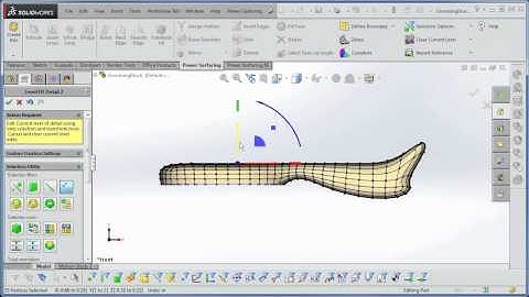 Using Level of Detail to model a brush in Power Surfacing 2.0